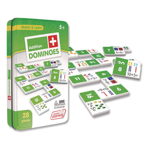 Image of Junior Learning Inc® Addition Dominoes, Ages 5 to 10