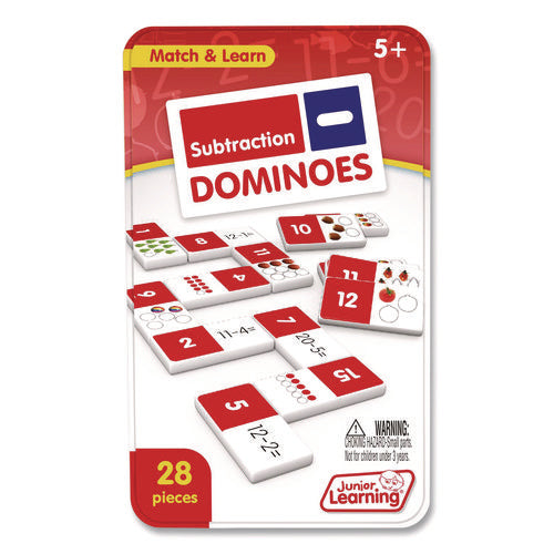 Image of Junior Learning Inc® Subtraction Dominoes, Ages 5 to 10