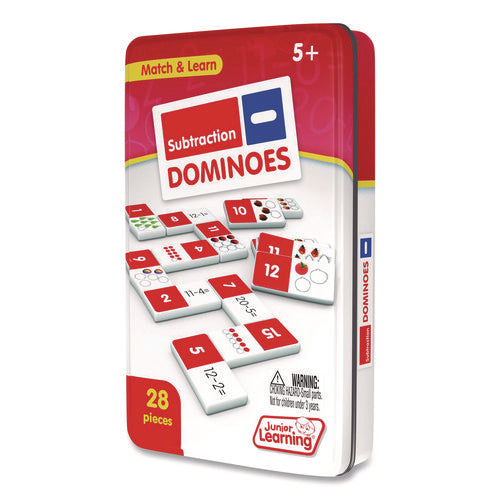 Image of Junior Learning Inc® Subtraction Dominoes, Ages 5 to 10