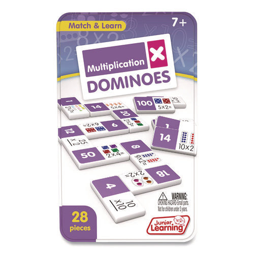 Image of Junior Learning Inc® Multiplication Dominoes, Ages 7 to 9