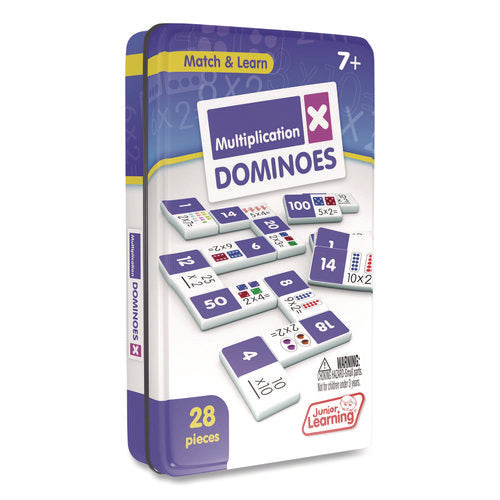 Image of Junior Learning Inc® Multiplication Dominoes, Ages 7 to 9
