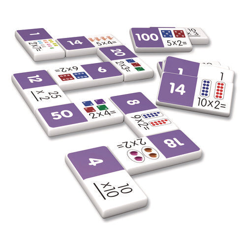 Image of Junior Learning Inc® Multiplication Dominoes, Ages 7 to 9