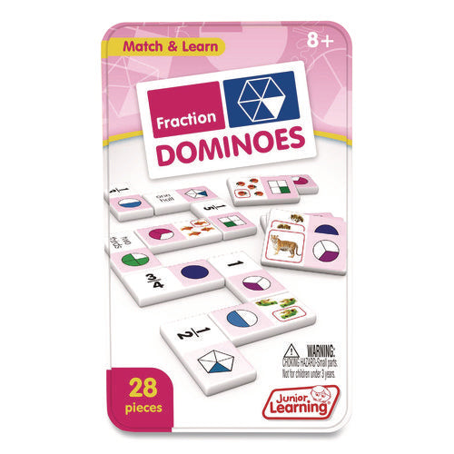 Image of Junior Learning Inc® Fraction Dominoes, Ages 8 to 12