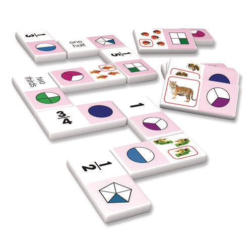 Image of Junior Learning Inc® Fraction Dominoes, Ages 8 to 12