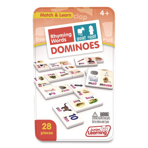 Image of Junior Learning Inc® Rhyming Words Dominoes, Ages 4 to 10