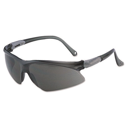 Image of KleenGuard V20 Visio Safety Glasses, Black Frame, Black Indoor/outdoor Lens