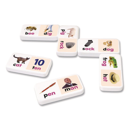 Image of Junior Learning Inc® Rhyming Words Dominoes, Ages 4 to 10