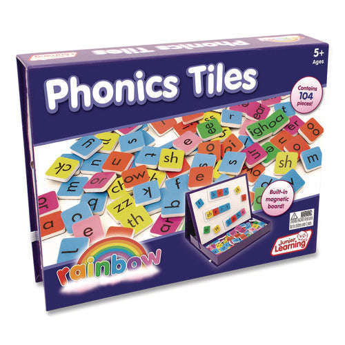Image of Junior Learning Inc® Rainbow Phonics Tiles, Ages 5 to 7