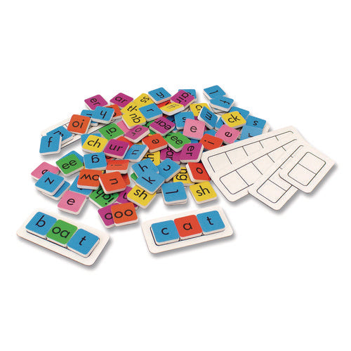 Image of Junior Learning Inc® Rainbow Phonics Tiles, Ages 5 to 7