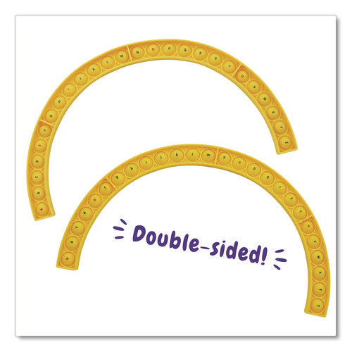 Image of Junior Learning Inc® Alphabet Arc Bubble Board, Ages 4 to 7