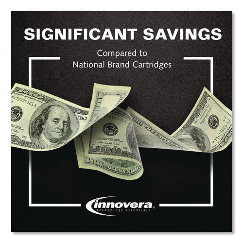 Image of Innovera® Remanufactured Black Toner, Replacement for 147A (W1470A),10,500 Page-Yield, Black