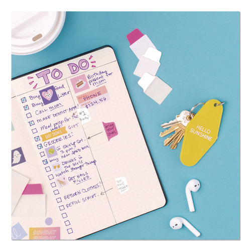 Image of Avery® Ultra Tabs Repositionable Tabs, 1/10-Cut, 1" Wide, White, 40/Pack