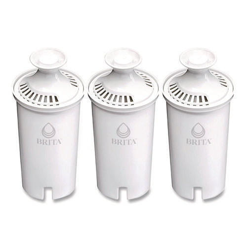 Image of Brita® Standard Replacement Filters for Pitchers, 3/Pack, 8 Packs/Carton
