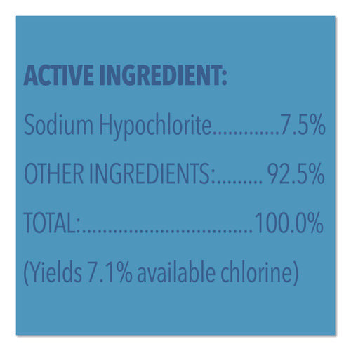 Image of Clorox® Concentrated Regular Disinfecting Bleach, 11 oz Bottle, 28/Carton