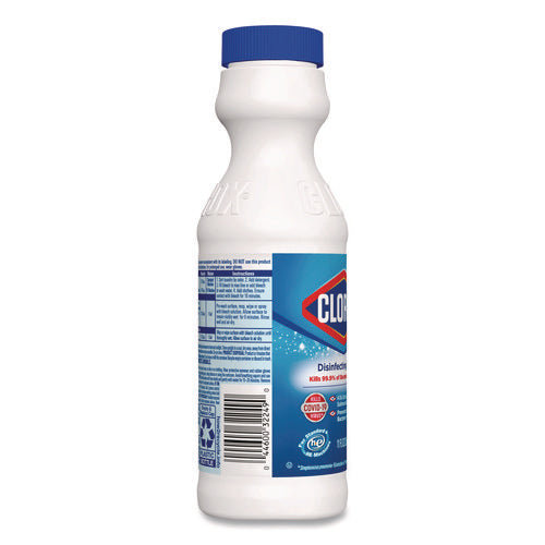 Image of Clorox® Concentrated Regular Disinfecting Bleach, 11 oz Bottle, 28/Carton
