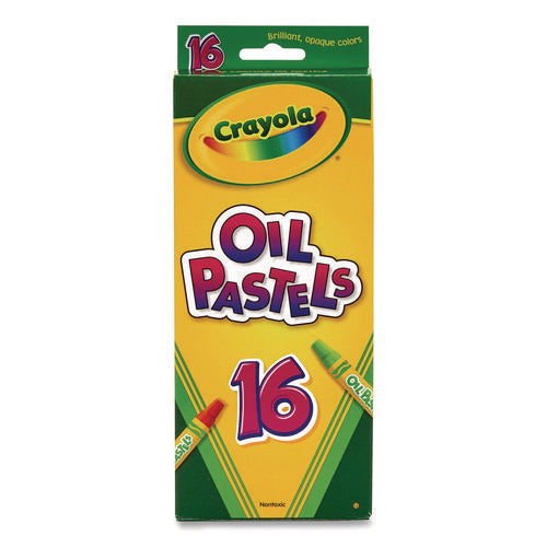 Image of Crayola® Oil Pastels,16 Assorted Colors, 16/pack