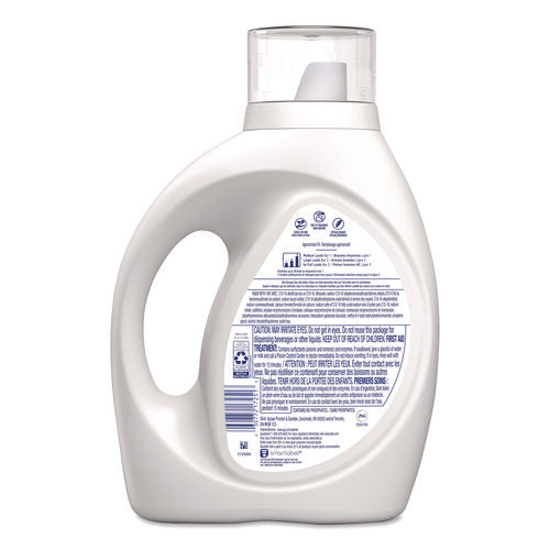 Image of Tide® Free and Gentle Odor Refresh Liquid Laundry Detergent, 39 Loads, 55 oz Bottle, 4/Carton