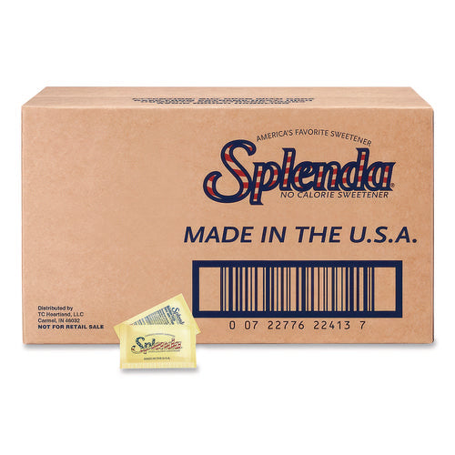 Image of Splenda® No Calorie Sweetener, 0.04 oz Packet, 400/Box, 5 Boxes/Carton