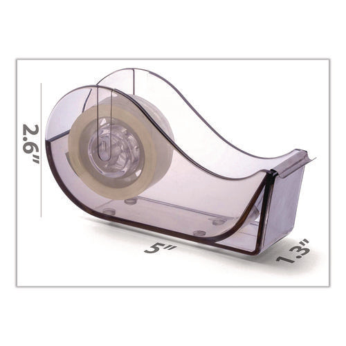 Image of Officemate Three-Piece Desk Set, Stapler, Tape Dispenser with Tape, Pencil Cup