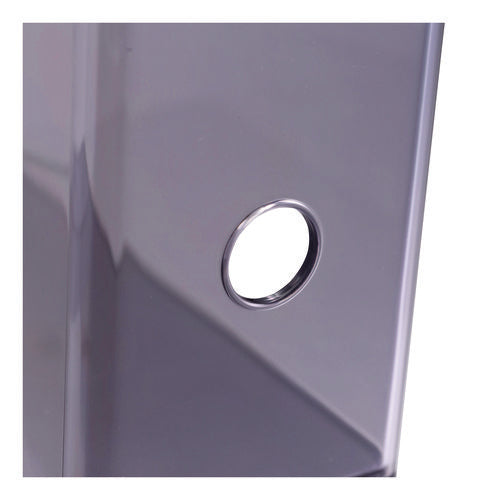 Image of Officemate Recycled Plastic Magazine File, 4.3 x 10.3 x 12.2, Translucent Gray