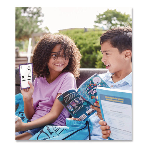 Image of Carson-Dellosa Education Multiplication 0 to 12 Flash Cards, 3.25 x 5.25, Assorted Colors, 54 Cards
