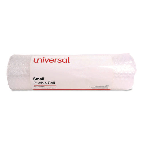 Image of Universal® Bubble Packaging, 0.19" Thick, 12" x 10 ft, Perforated Every 12", Clear, 12/Carton