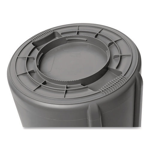 Image of Rubbermaid® Commercial Brute Container, 44 gal, Plastic, White
