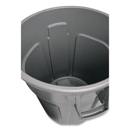 Image of Rubbermaid® Commercial Brute Container, 44 gal, Plastic, White