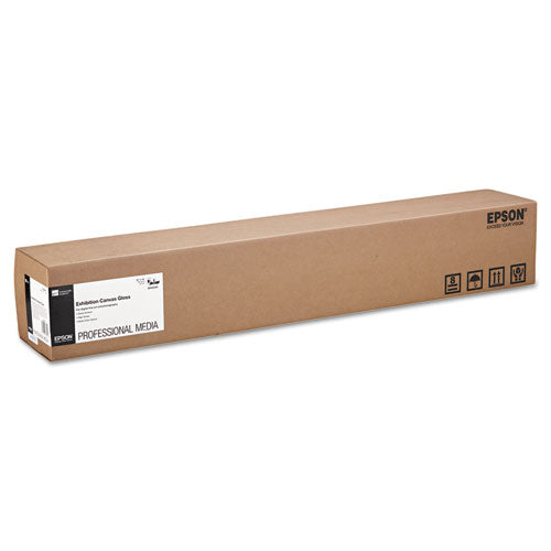 Image of Epson® Exhibition Canvas, 22 Mil, 36" X 40 Ft, Glossy White