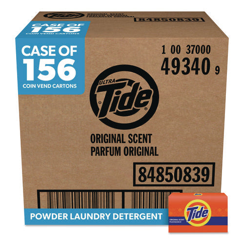 Image of Tide® Vending-Design Powder Laundry Detergent, HE Compatible, 1.5 oz, 156/Carton