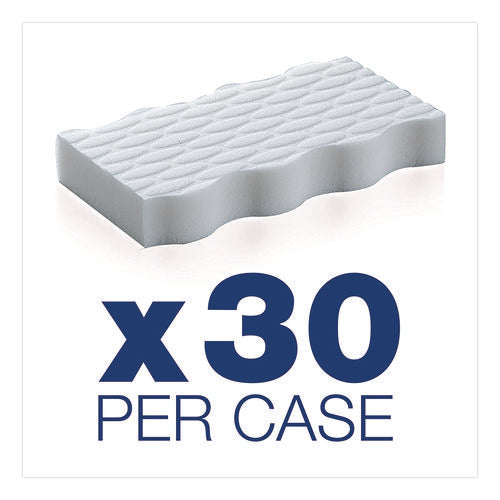 Image of Mr. Clean® Magic Eraser Extra Durable, 4.6 X 2.4, 0.7" Thick, White, 30/carton