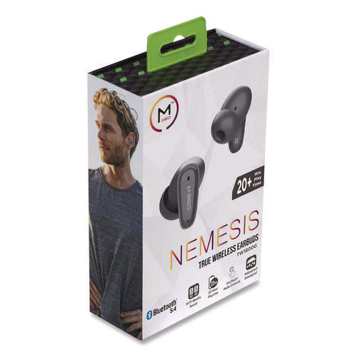 Image of Morpheus 360® Nemesis True Wireless Earbuds, Gray