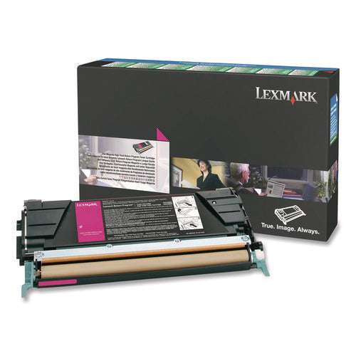 Image of Lexmark C5340mx Return Program Extra High-Yield Toner, 7,000 Page-Yield, Magenta