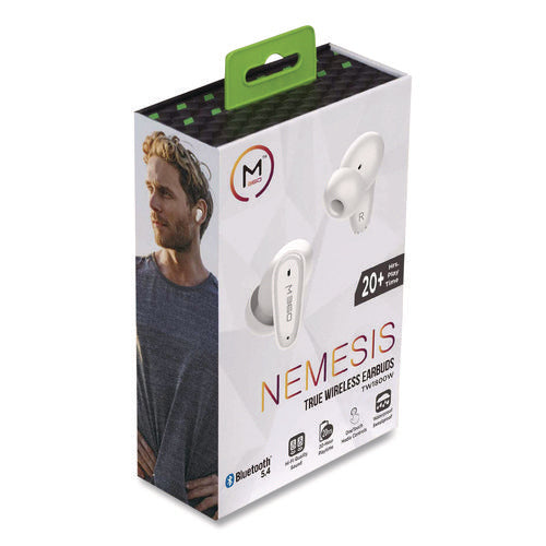 Image of Morpheus 360® Nemesis True Wireless Earbuds, White