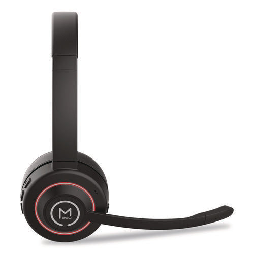 Image of Morpheus 360® Sanctuary Wireless Noise Canceling UC Headset with Boom Mic HS6750ANC, Binaural, Over the Head Headset