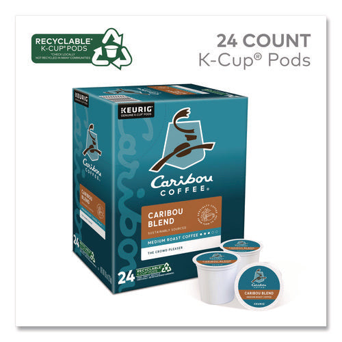 Image of Caribou Coffee® Caribou Blend Coffee K-Cups, 24/box