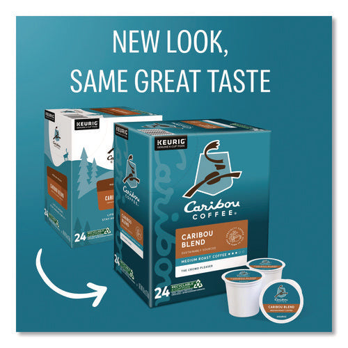 Image of Caribou Coffee® Caribou Blend Coffee K-Cups, 24/box