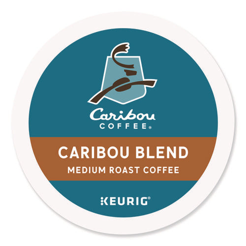 Image of Caribou Coffee® Caribou Blend Coffee K-Cups, 96/carton