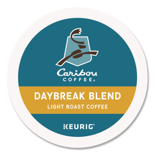 Image of Caribou Coffee® Daybreak Morning Blend Coffee K-Cups, 24/box