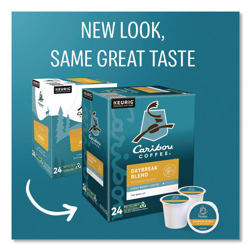 Image of Caribou Coffee® Daybreak Morning Blend Coffee K-Cups, 24/box