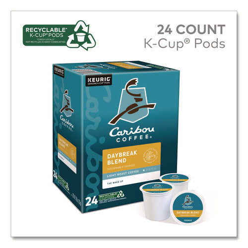 Image of Caribou Coffee® Daybreak Morning Blend Coffee K-Cups, 24/box