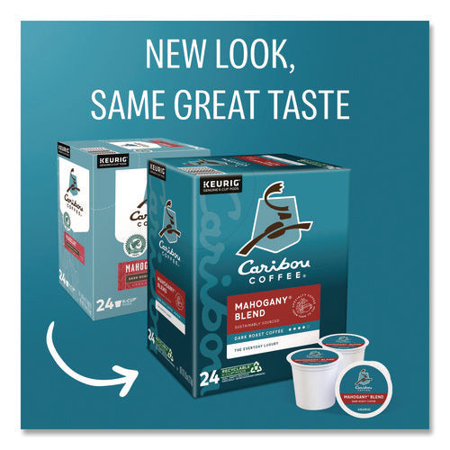 Image of Caribou Coffee® Mahogany Coffee K-Cups, 24/ Box