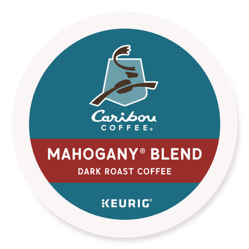 Image of Caribou Coffee® Mahogany Coffee K-Cups, 96/carton