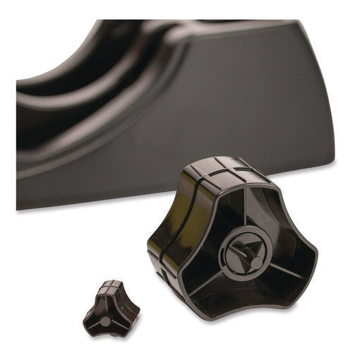 Image of Officemate Tape Dispenser Replacement Core Set, 1" and 3" Core, Plastic, Black