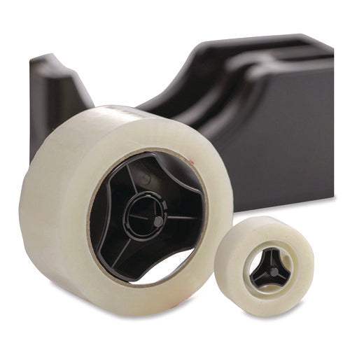 Image of Officemate Tape Dispenser Replacement Core Set, 1" and 3" Core, Plastic, Black
