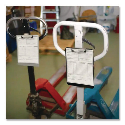 Image of Officemate Officemate Aluminum Magnetic Clipboard, 1.5" Clip Capacity, Holds 8 x 11 Sheets, Gray