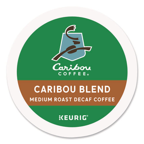 Image of Caribou Coffee® Caribou Blend Decaf Coffee K-Cups, 24/box