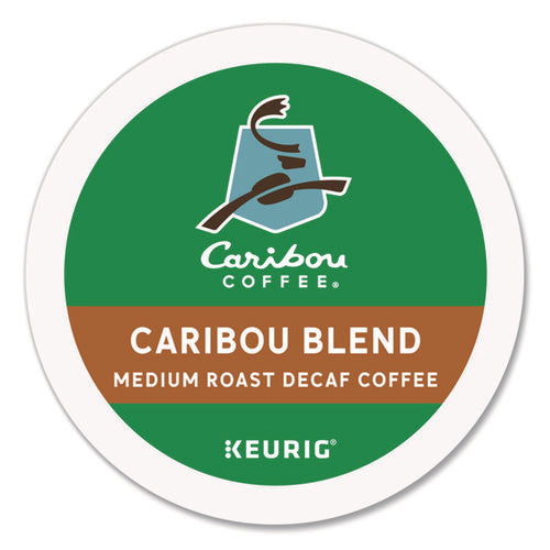 Image of Caribou Coffee® Caribou Blend Decaf Coffee K-Cups, 96/carton