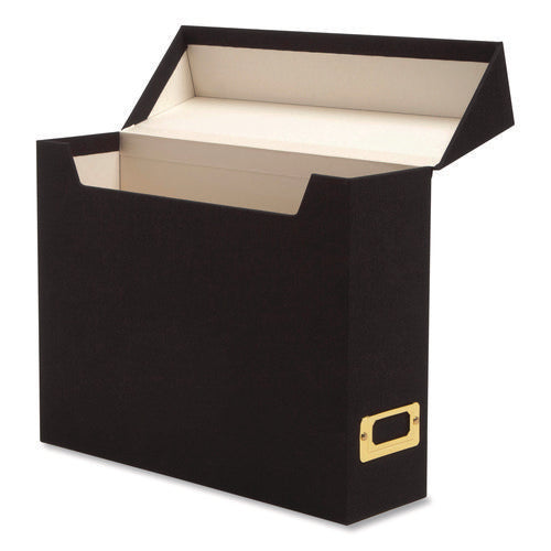Image of Smead Flip Top File Box, Letter Files, 13 x 3.7 x 10, Charcoal