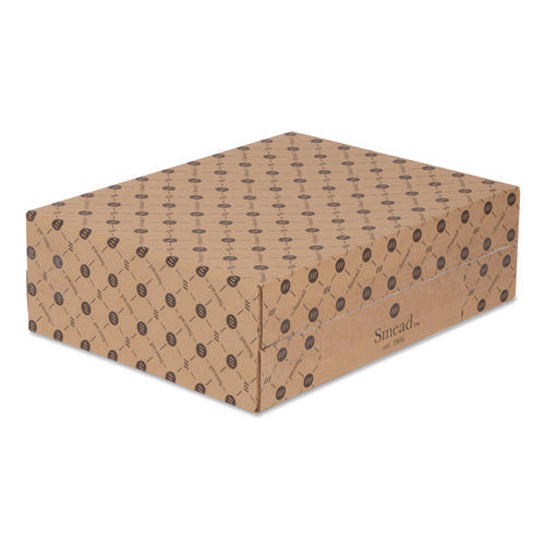 Image of Smead Flip Top File Box, Letter Files, 13 x 3.7 x 10, Saddle